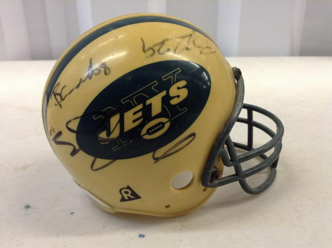 NY Jets signed mini helmet (1 of 1)