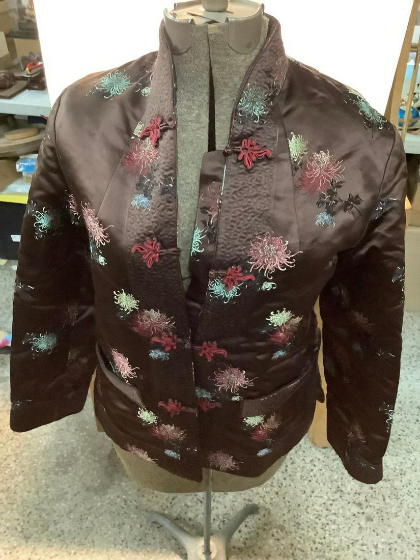 Newark Museum Large China Silk Jacket (1 of 1)