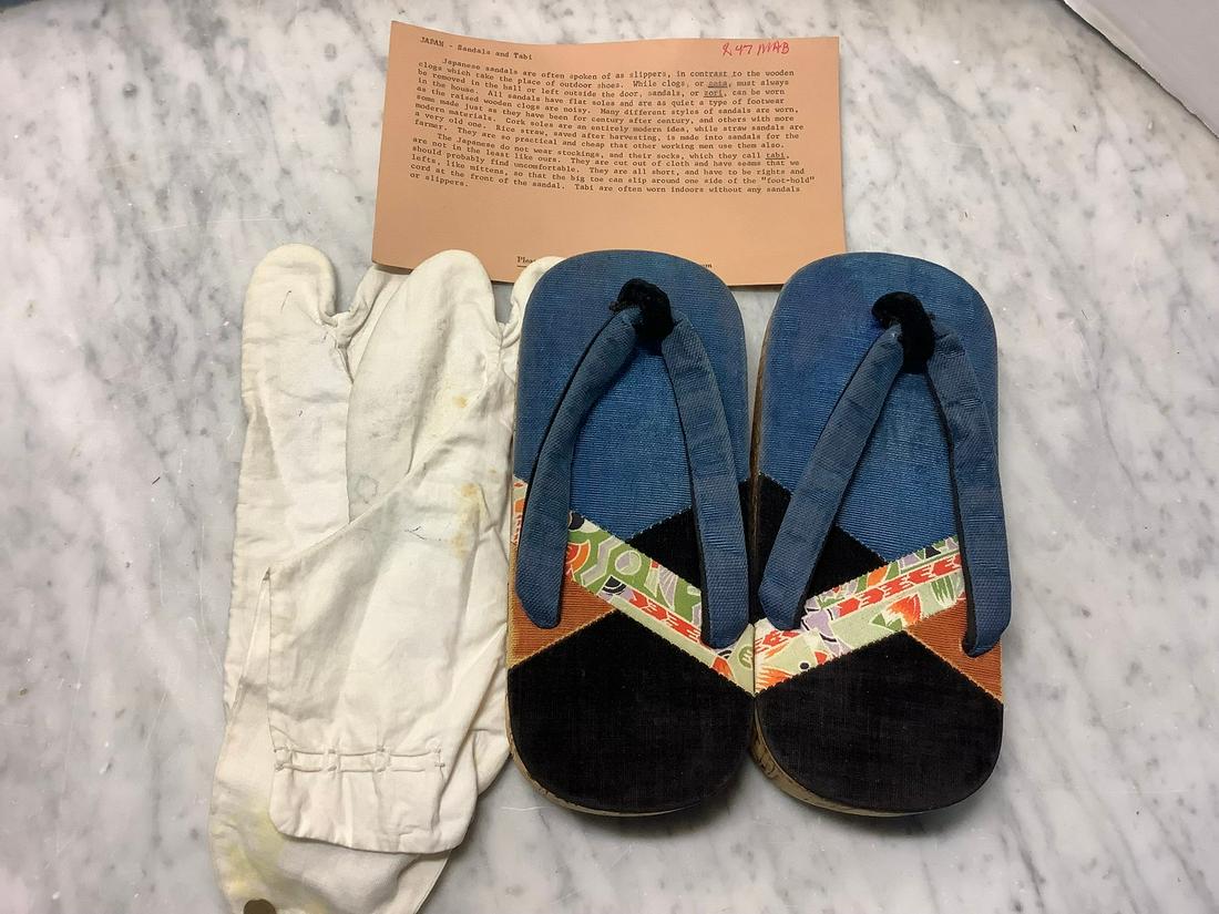 Newark Museum Sandal and Tabi: Newark Museum Sandal and Tabi