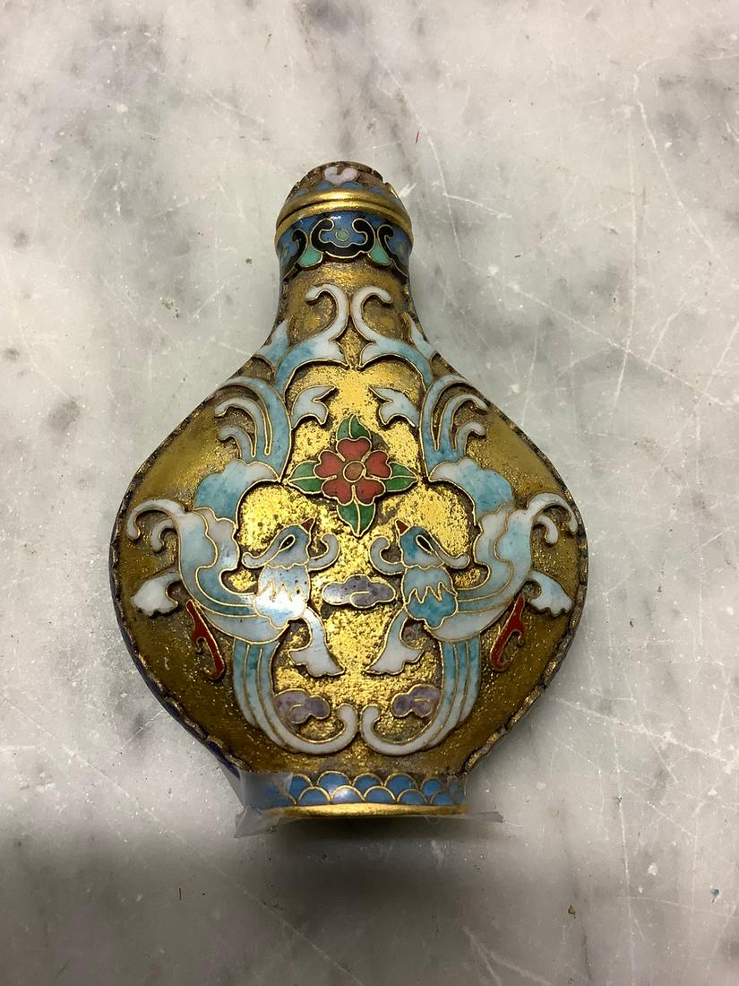 Newark Museum Glass Snuff Bottle (1 of 1)