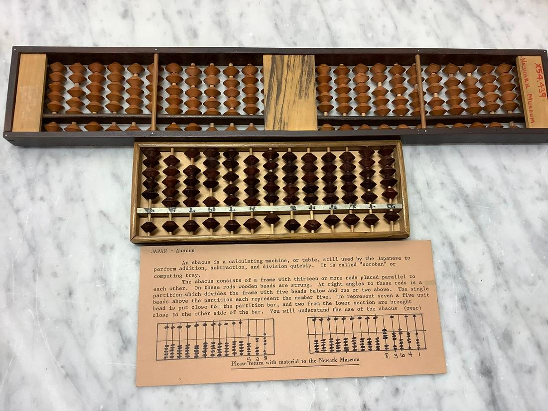 Newark Museum 2 Abacuses (1 of 1)