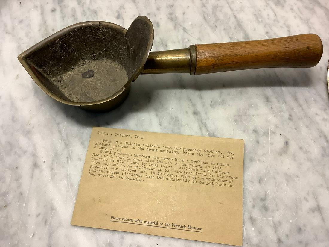 Newark Museum Chinese Tailor's Iron (1 of 1)
