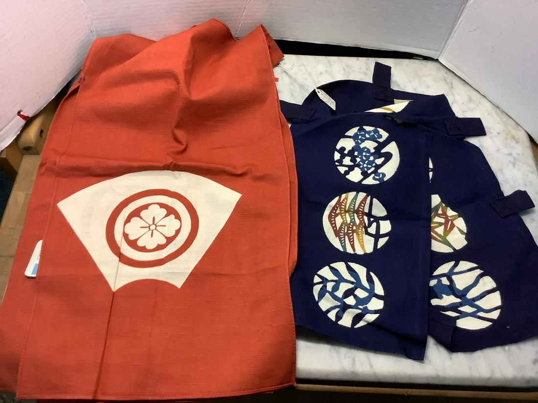 Newark Museum Two Noren Japan (1 of 1)