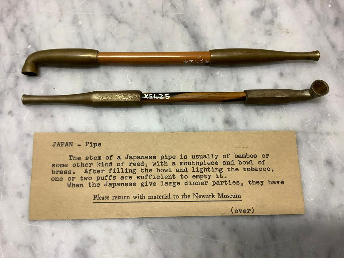 Newark Museum Two Japanese Pipes (1 of 1)