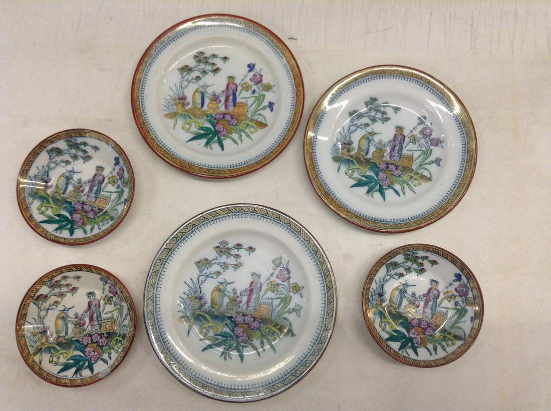 EM & Co B Chang Plates and small bowls: EM & Co B Chang Plates and small bowls