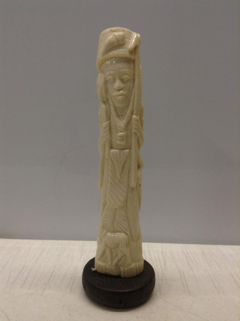 Hand Carved African Statue 11.5" tall (1 of 1)