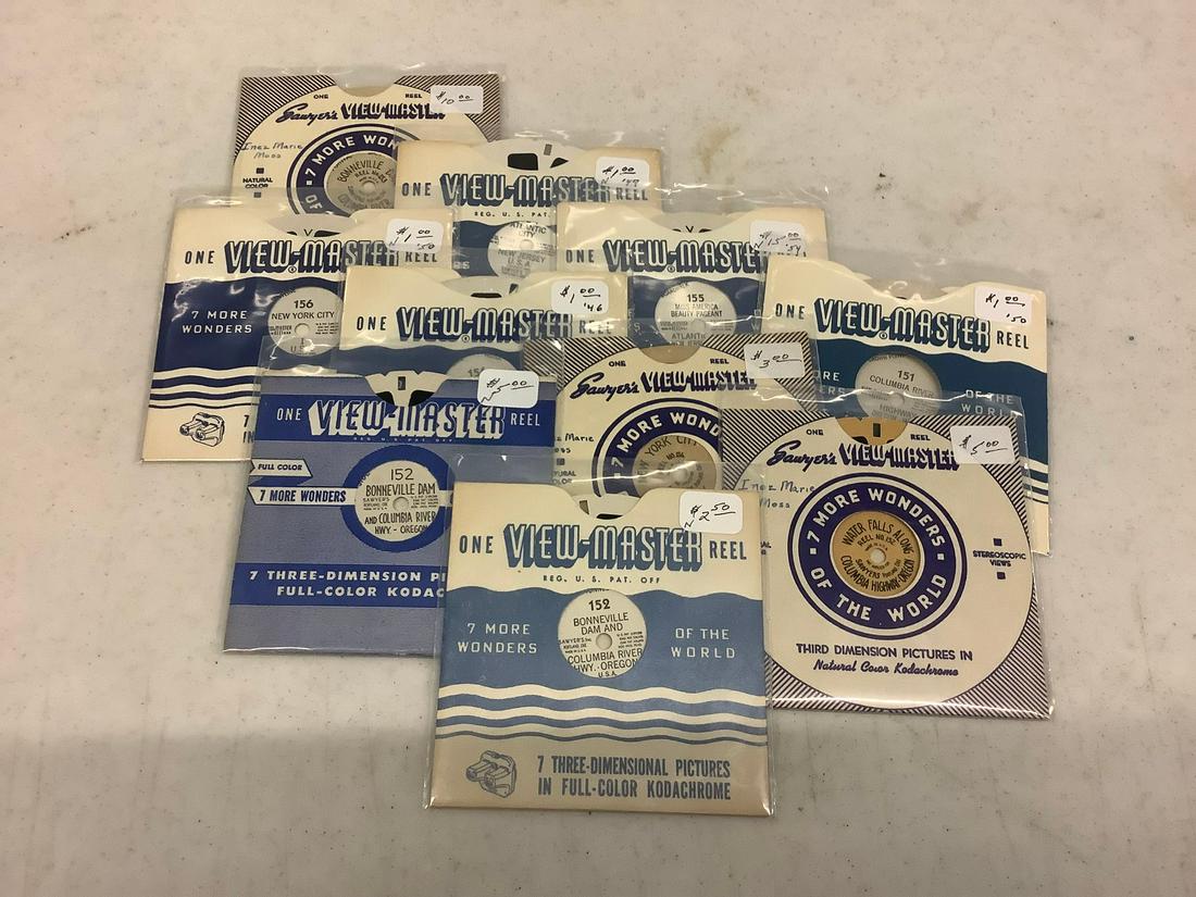 Lot of New York City, Bonneville Dam, and Other: Lot of New York City, Bonneville Dam, and Other View-Masters