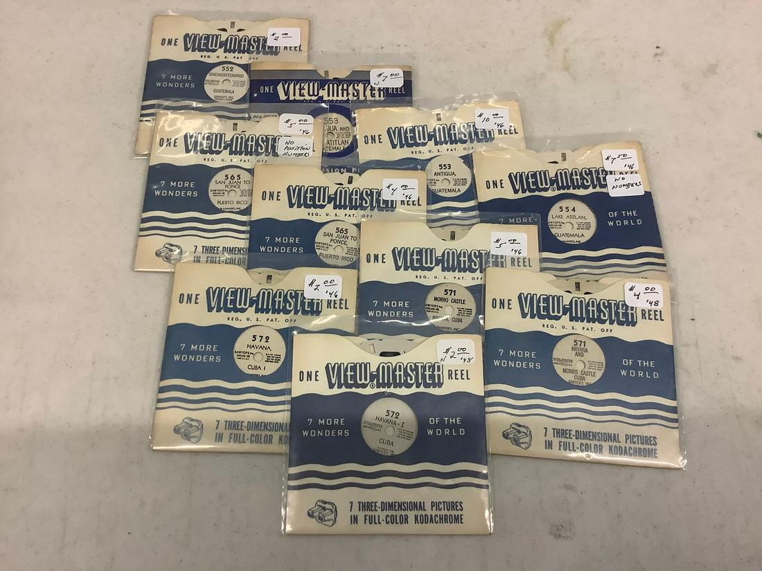 Lot of Guatemala, Puerto Rico, and Cuba View-Masters: Lot of Guatemala, Puerto Rico, and Cuba View-Masters