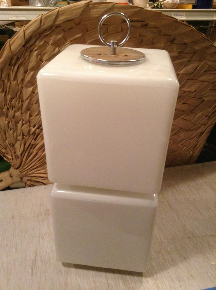 Mid Century Modern Cube Light 25.5" tall (1 of 1)