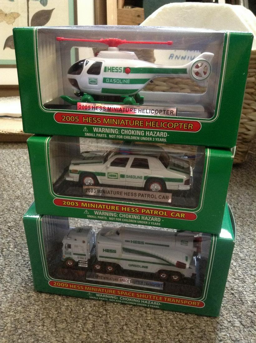 Lot of Mini Hess Trucks in the Box (1 of 1)