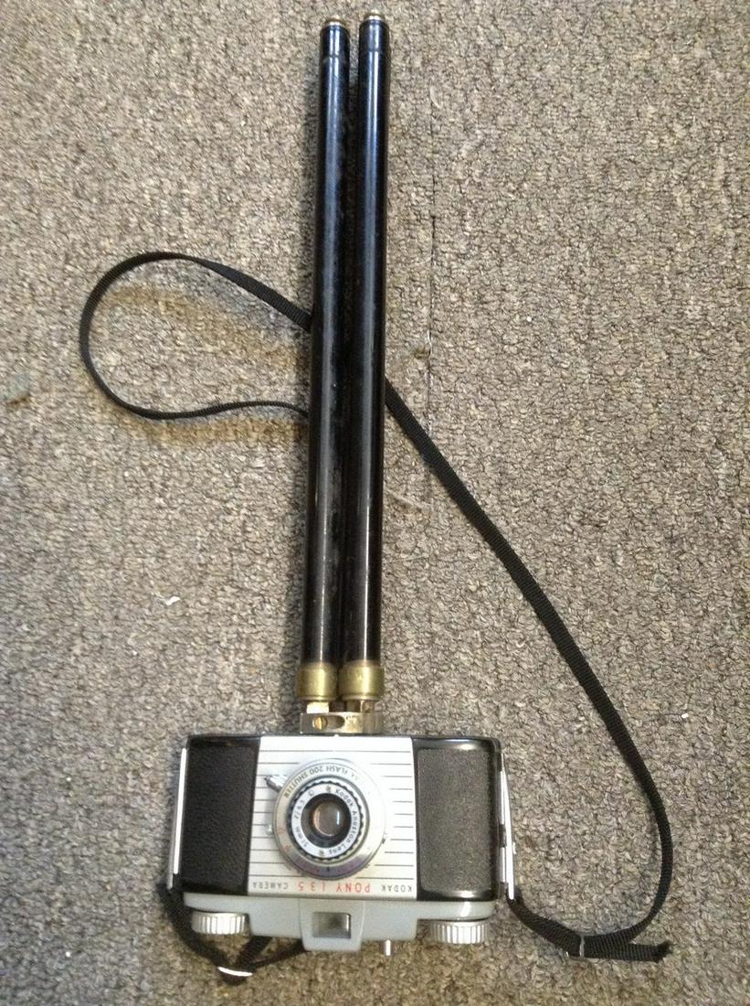 Kodak Pony 135 Camera with Tripod (1 of 1)