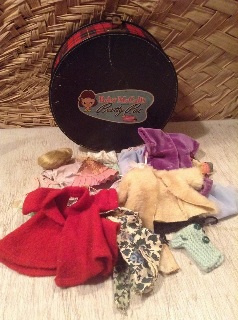 Betsy McCall's Pretty Pac Doll Case by Amsco Toys with (1 of 1)