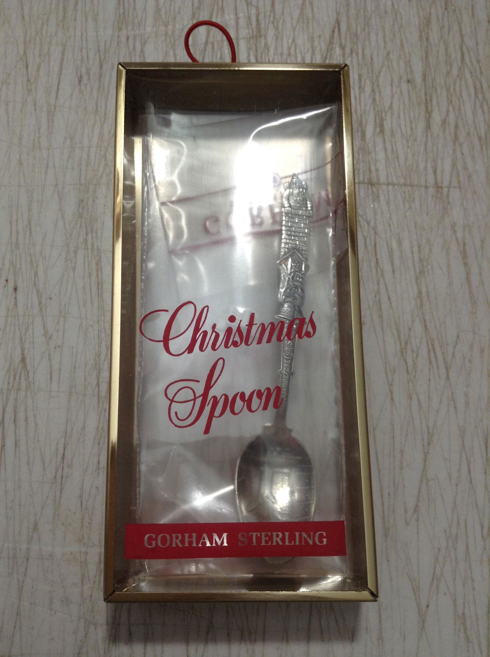 Gorham sterling silver spoon in the box (1 of 1)