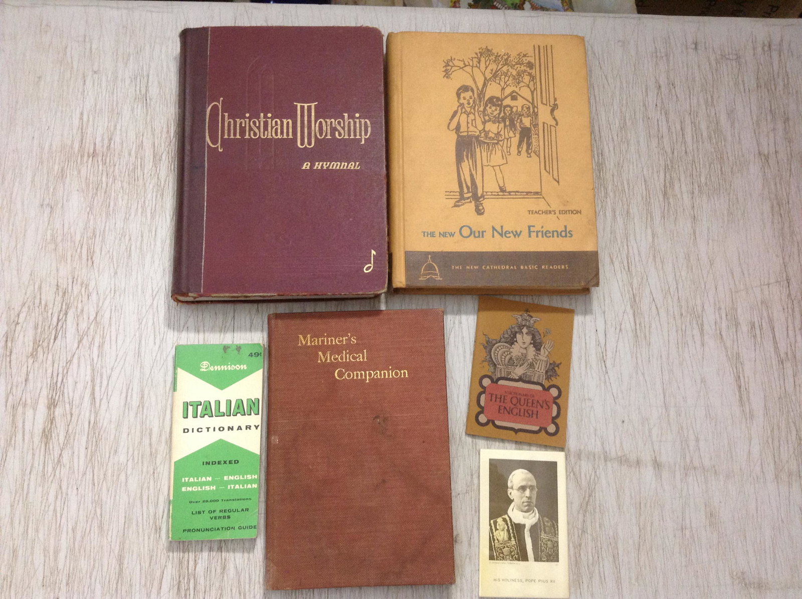 1901 Mariner's Medical Companion and other vintage: 1901 Mariner's Medical Companion and other vintage books