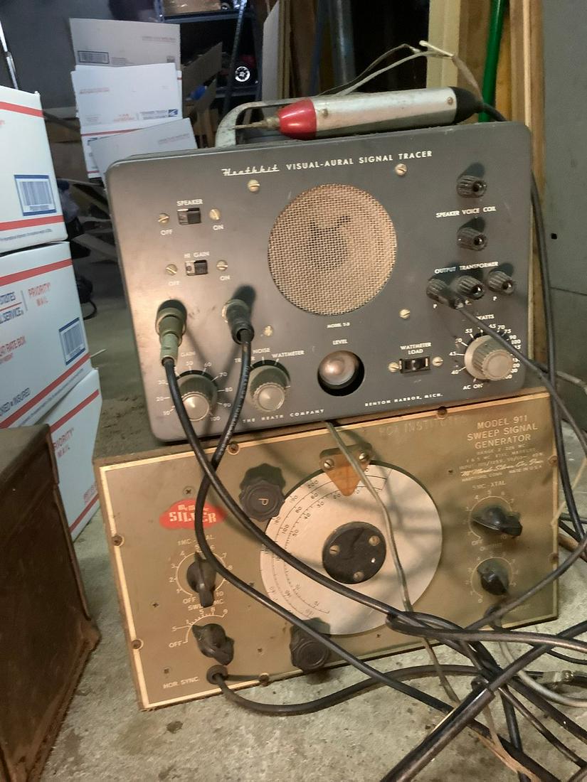 Heath kit for visuals tracker and silver sweep signal (1 of 1)