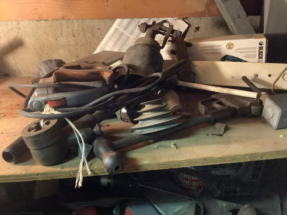 Lot of craftsman saw threading tool and more (1 of 1)