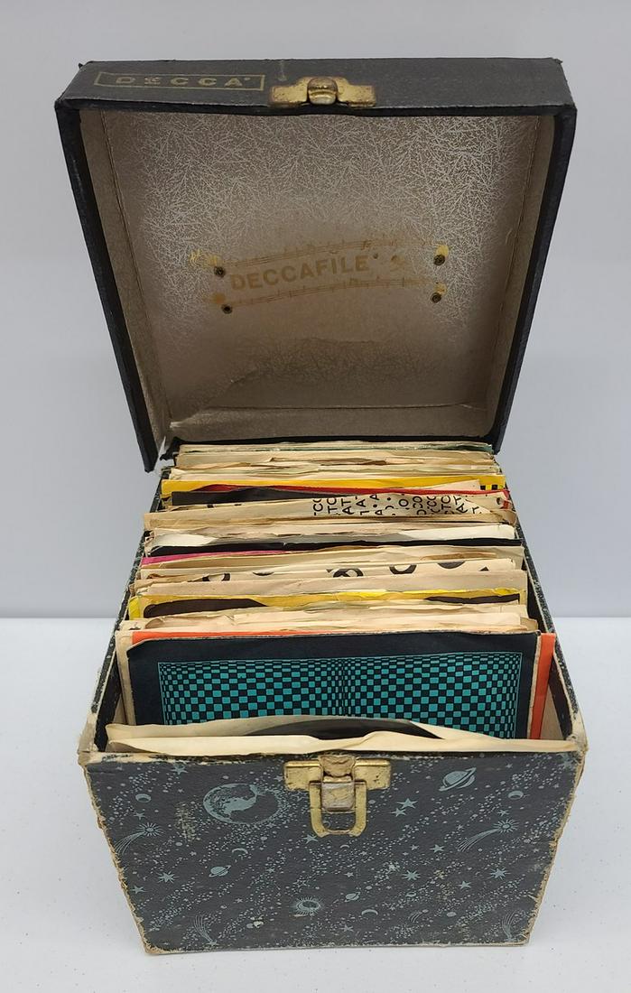 Decca Galaxy Case and 45 Records 2 (1 of 1)