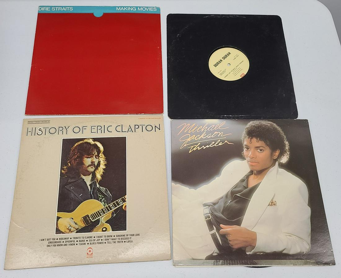 Records Thriller Duran Duran Eric Clapton Dire Straits (1 of 1)