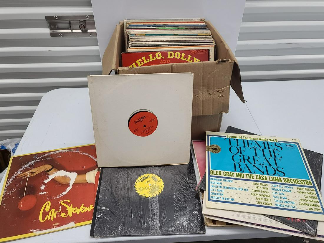 Record Assortment incl Cat Stevens (1 of 1)