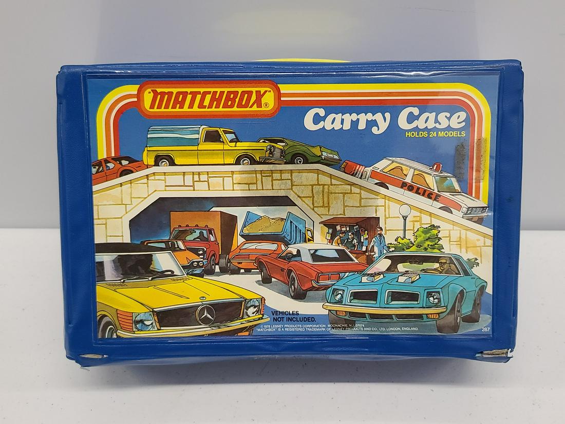 Vintage Matchbox Cars Carry Case (1 of 1)