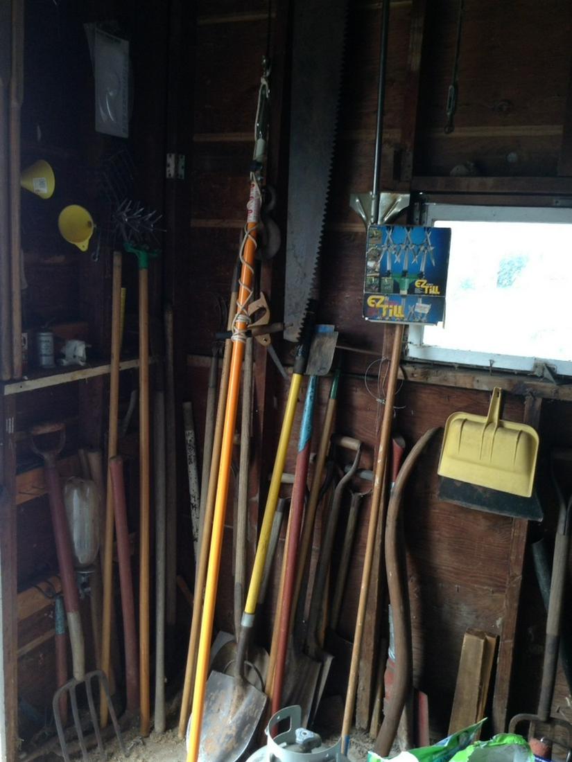 Large Amount of Lawn Tools (1 of 1)