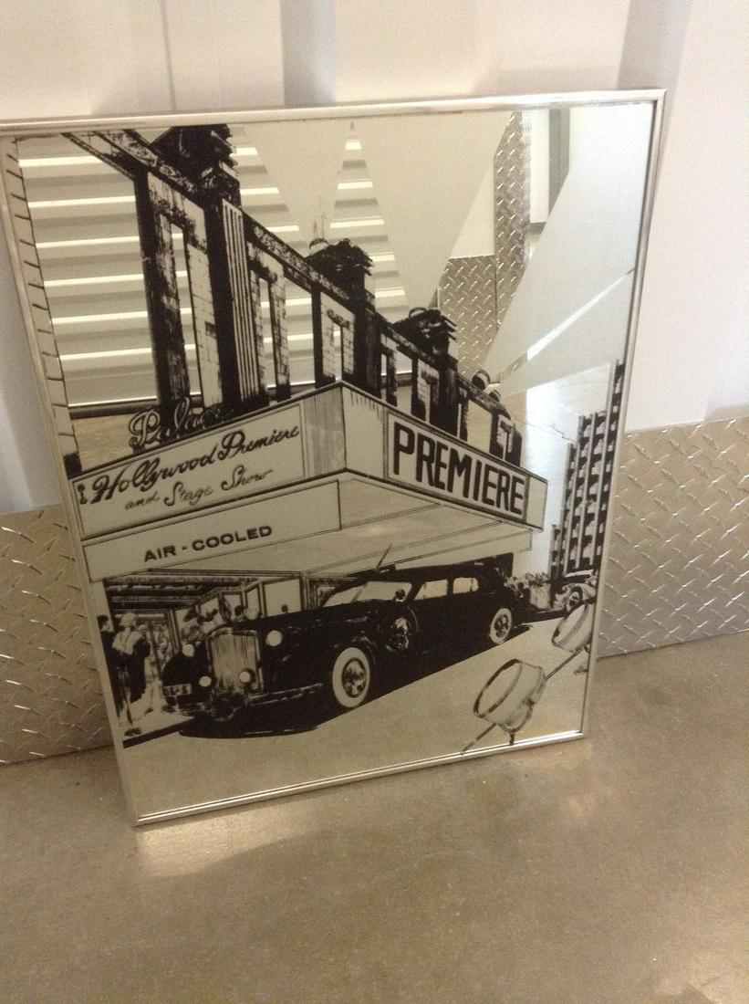Art Deco Style Palace Theatre Painted Mirror 24"x18" (1 of 1)