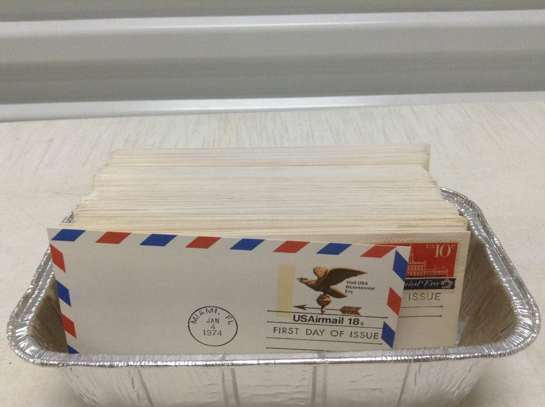 Huge Lot of 1970s First Day Covers (1 of 1)