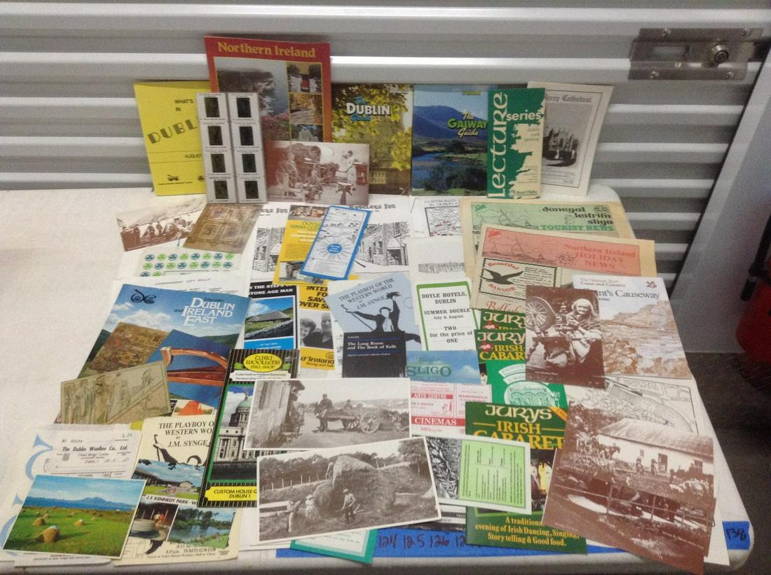Large lot of Ireland Postcards, Travel Brochures, (1 of 1)