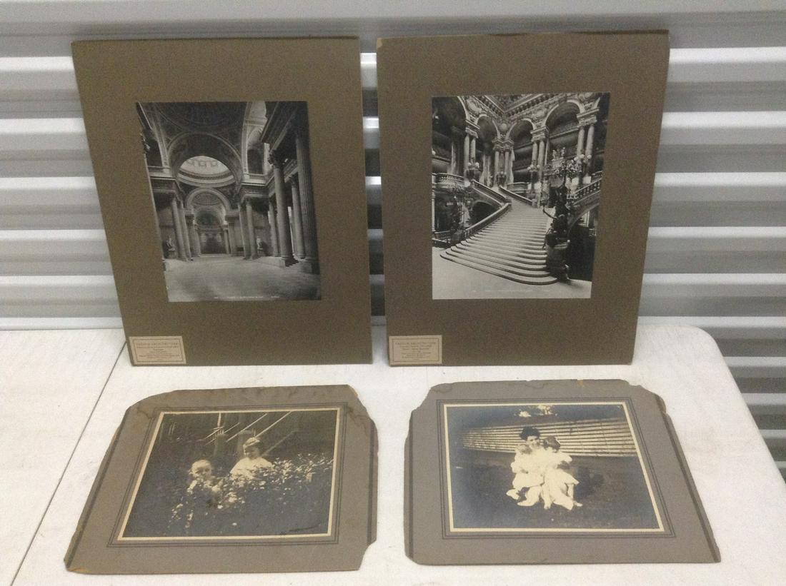 Early French Architecture Prints 18"x16" and early (1 of 1)