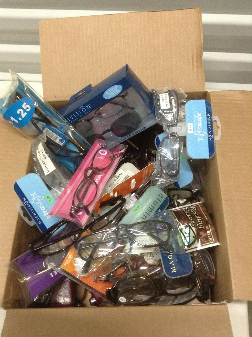 Box Full of new Readers, eyeglasses  and more (1 of 1)