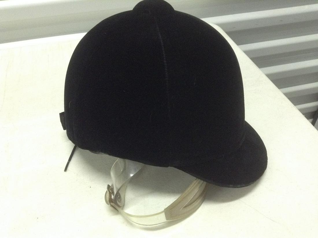 Vintgae Velvet Riding Hat (1 of 1)