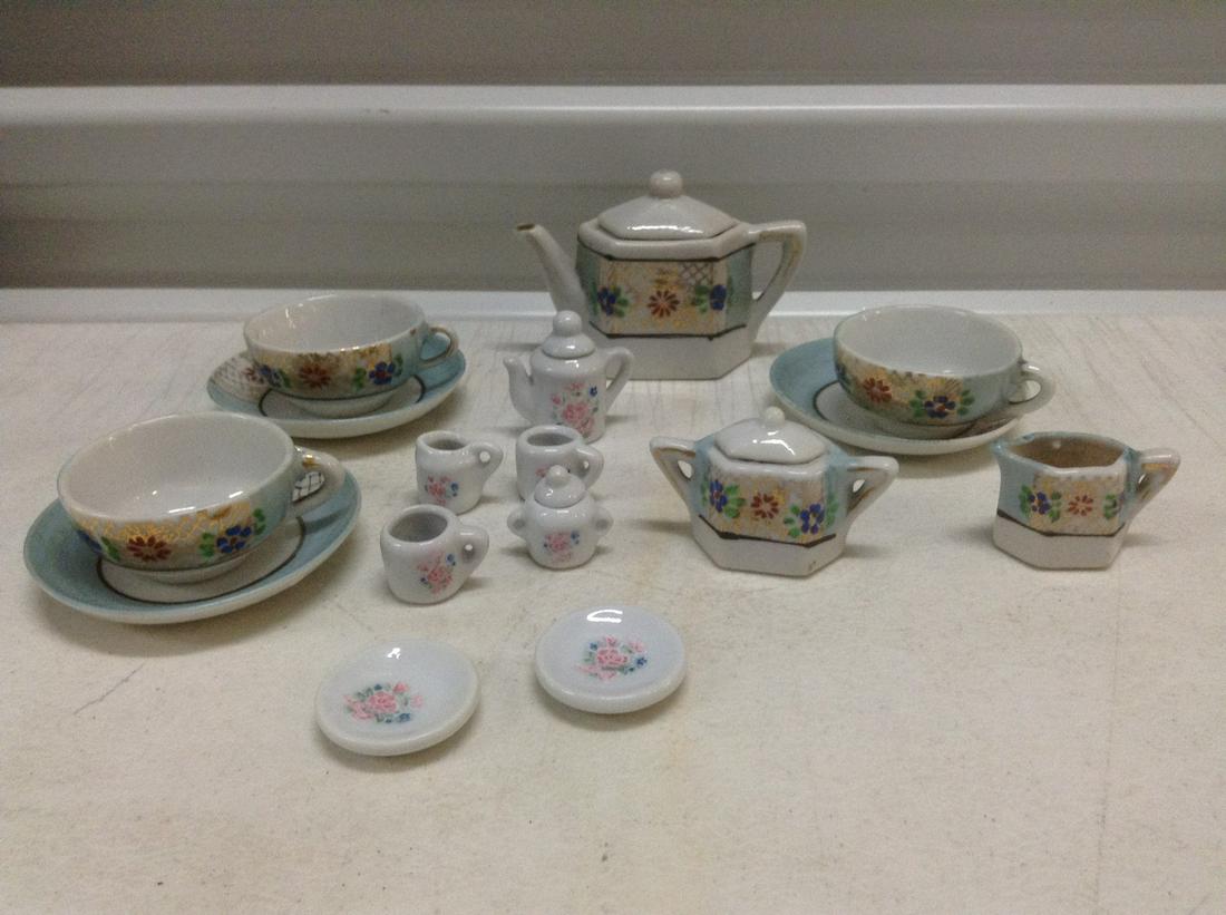 Two Miniature Tea Sets (1 of 1)