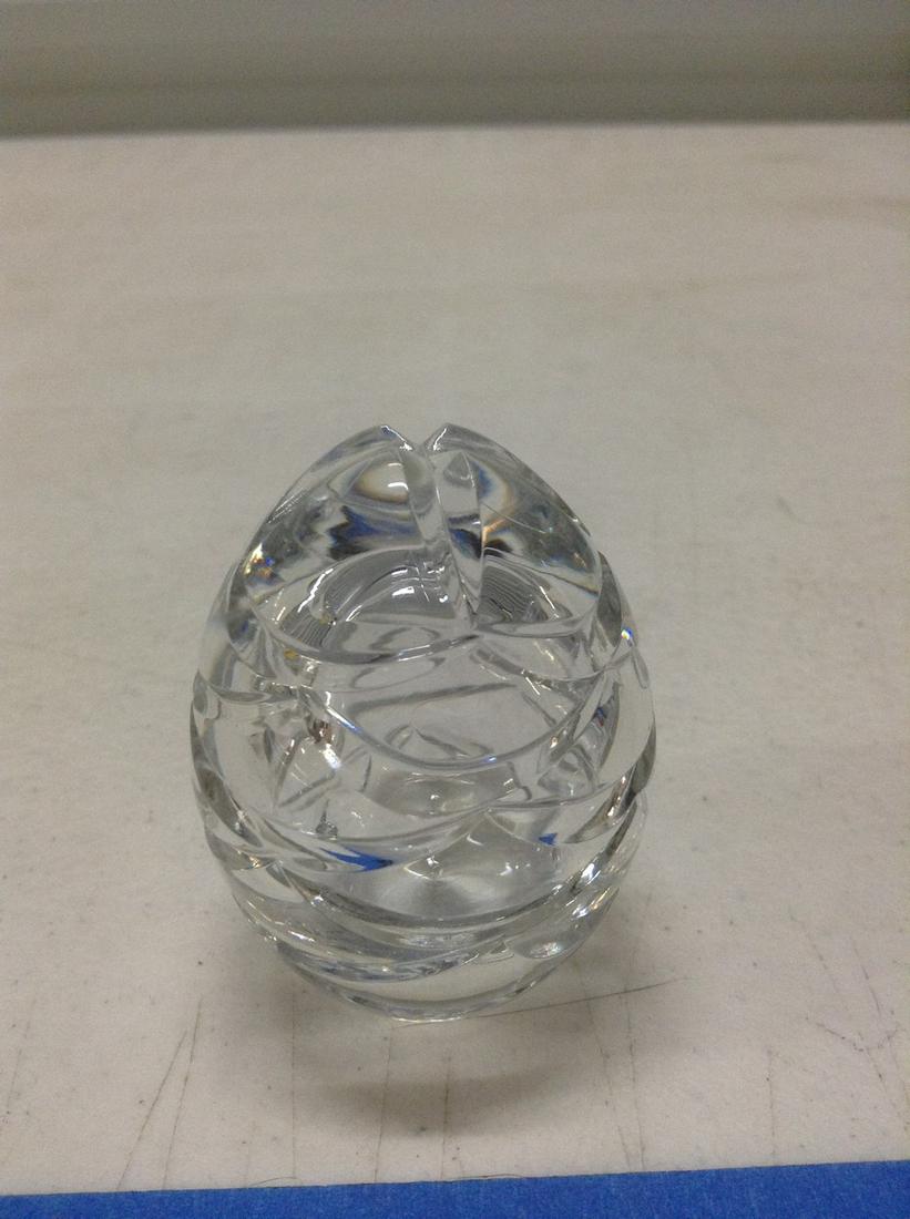 Signed "Faberge" 1994 Numbered Cut Crystal Egg 2.25" (1 of 1)