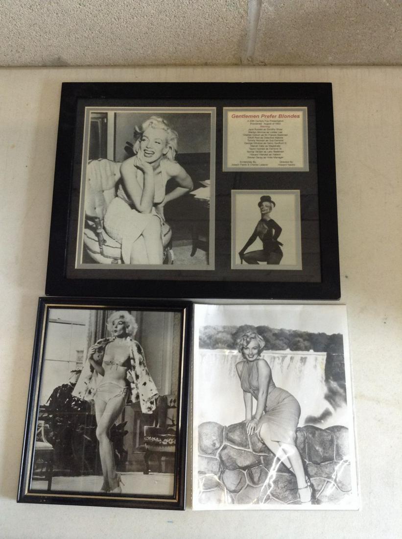 Framed Gentlemen Prefer Blondes and Marilyn Monroe (1 of 1)
