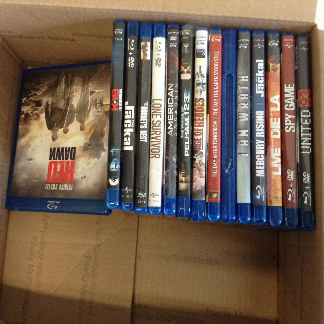 Large lot of Blu-Ray DVD movie (1 of 1)