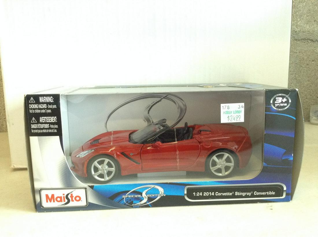 Maisto Special Edition 1:24 2014 Corvette Stingray (1 of 1)