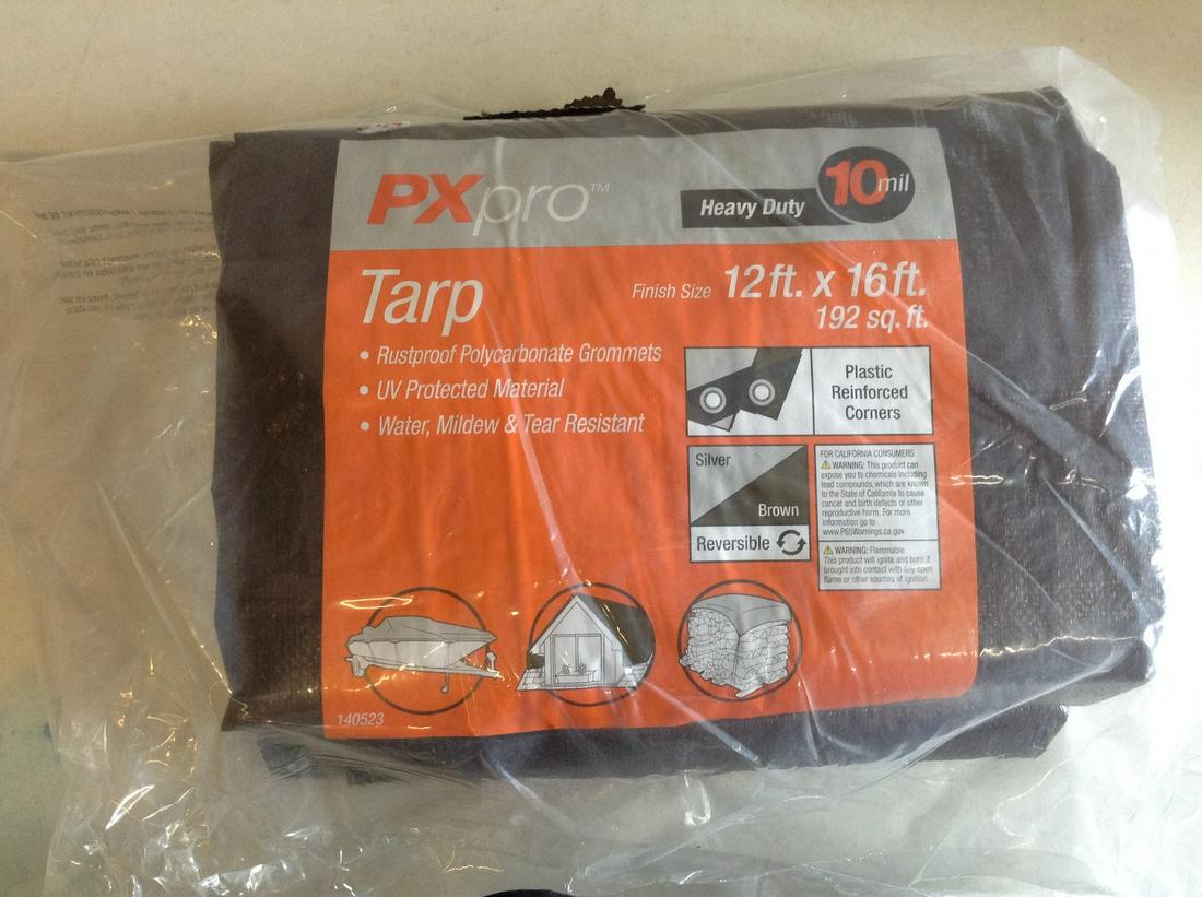PXpro Heavy Duty 10mi tarp 12ftx16ft (1 of 1)