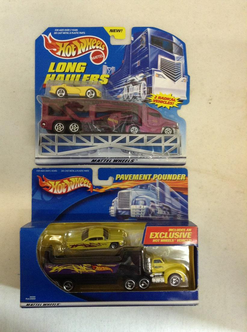 Hot Wheels Pavement Pounder and Long Haulers: Hot Wheels Pavement Pounder and Long Haulers