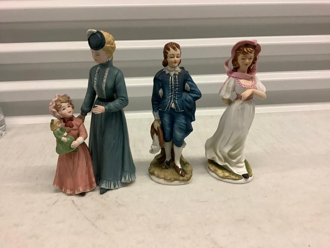 Lefton china hand painted limited edition statues and: Lefton china hand painted limited edition statues and more tallest 9 inches