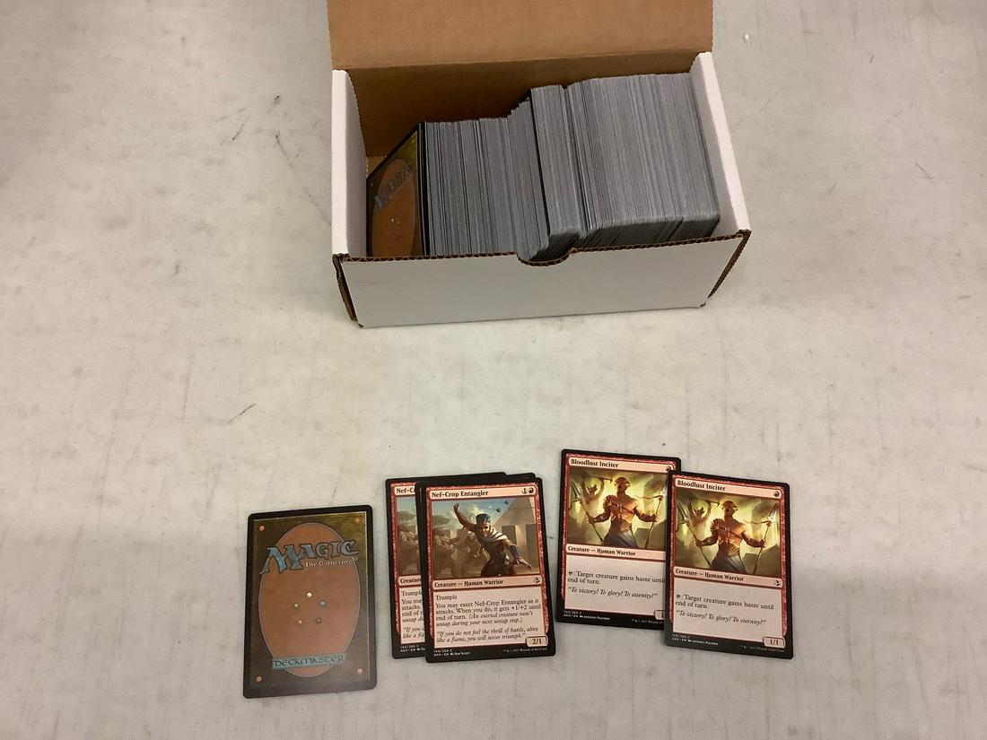 Box full of magic of the gathering cards: Box full of magic of the gathering cards