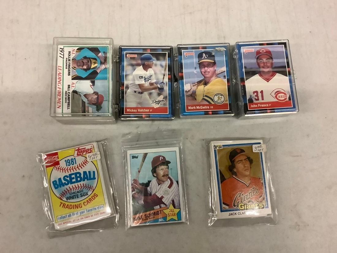 Large lot of baseball cards various years (1 of 1)