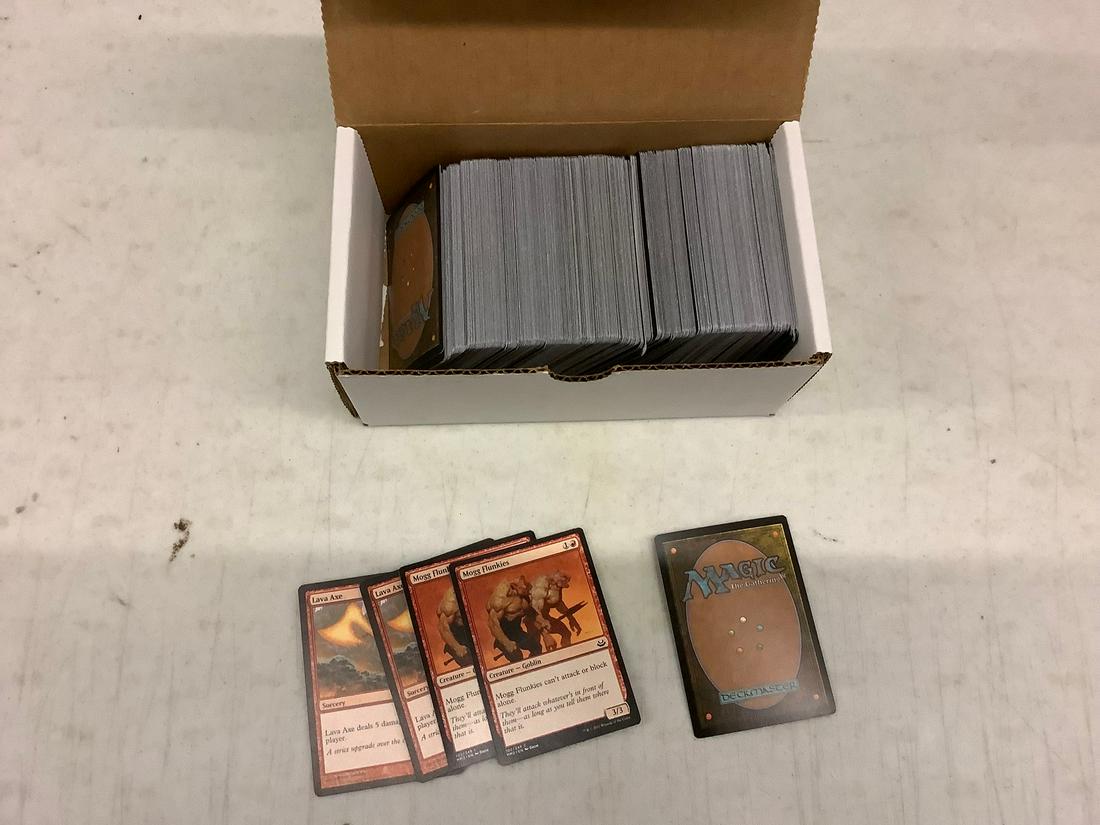 Box full of magic of the gathering cards: Box full of magic of the gathering cards