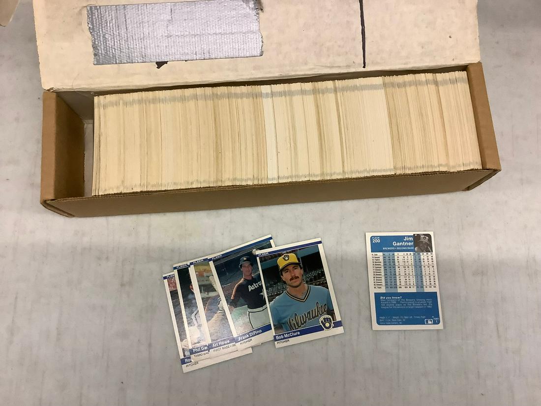 1984 Fleer baseball mixed box full (1 of 1)