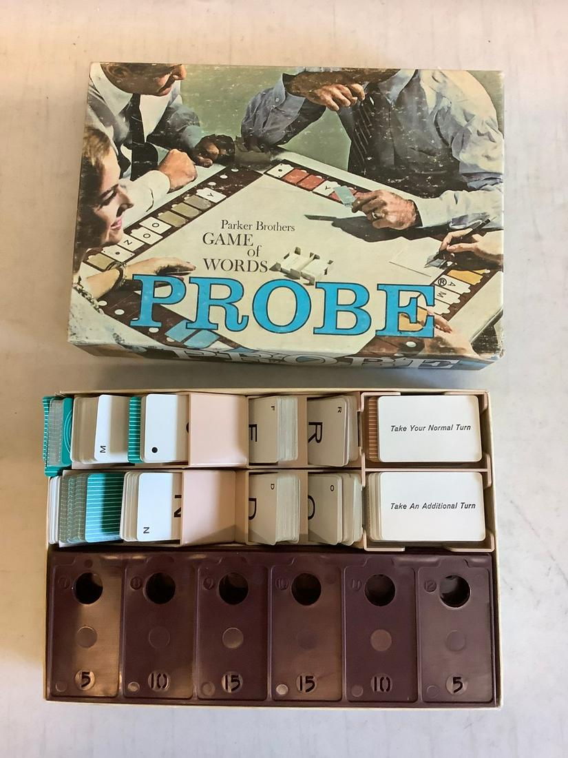 Parker Brothers game of words Probe board game (1 of 1)