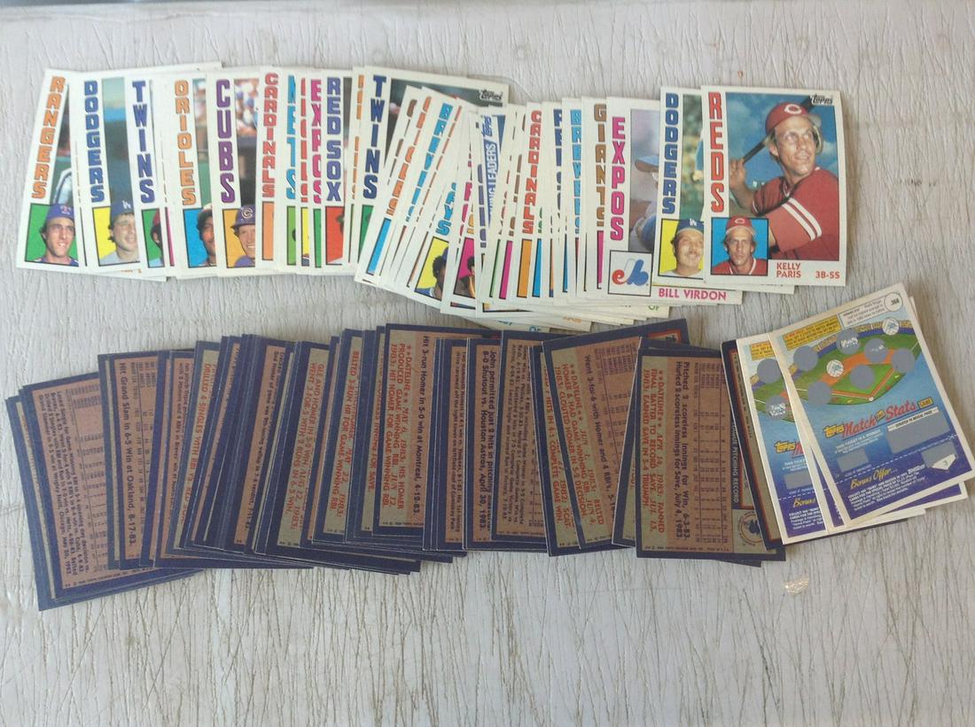 Lot of 1970's and 80's Topps Baseball Cards (1 of 1)