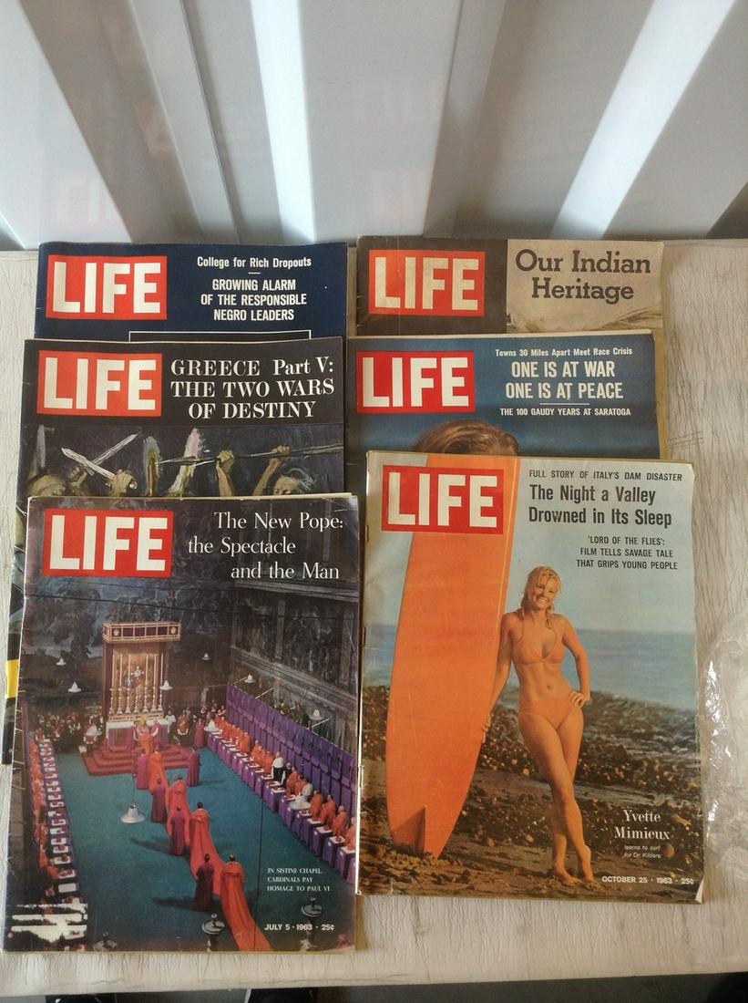 Lot of 60's and 70's Life Magazines: Lot of 60's and 70's Life Magazines