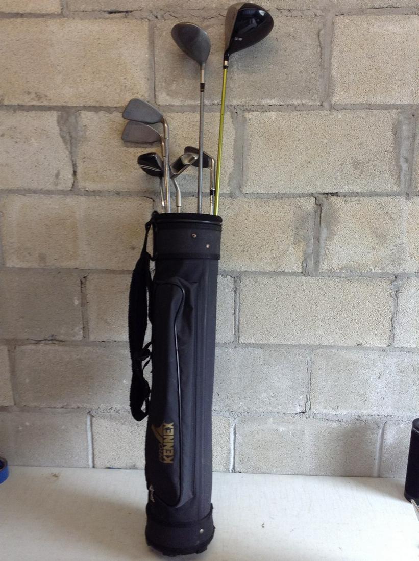 Set of golf clubs with bag: Set of golf clubs with bag