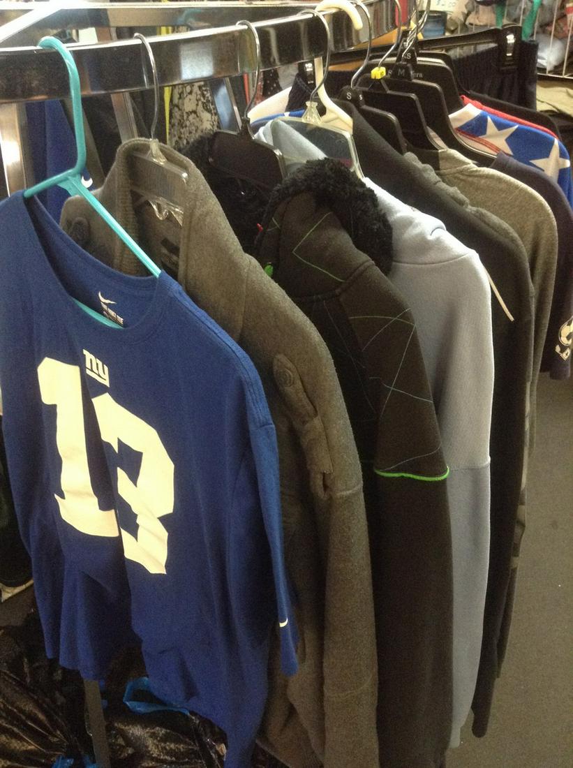 Large lot of Mens Sports T-shirts, sweatshirts and more: Large lot of Mens Sports T-shirts, sweatshirts and more Various Sizes