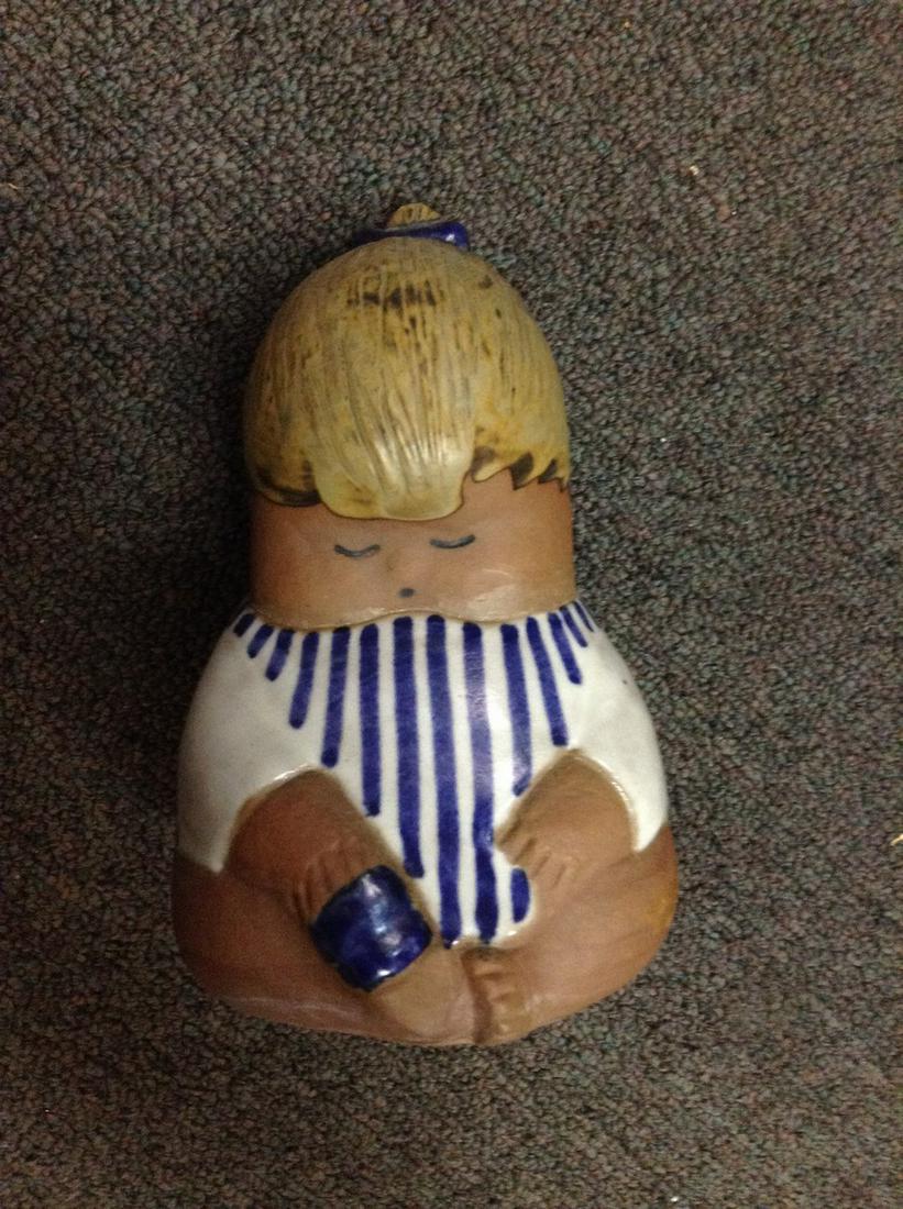 Lisa Larson Signed Johanna Sweden LL Pottery Art 6": Lisa Larson Signed Johanna Sweden LL Pottery Art 6"