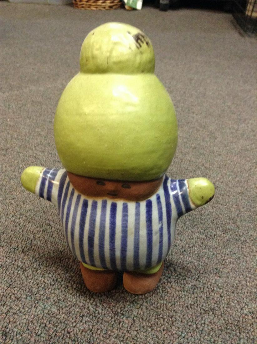 Lisa Larson Signed Kalle Pottery Art 7": Lisa Larson Signed Kalle Pottery Art 7"